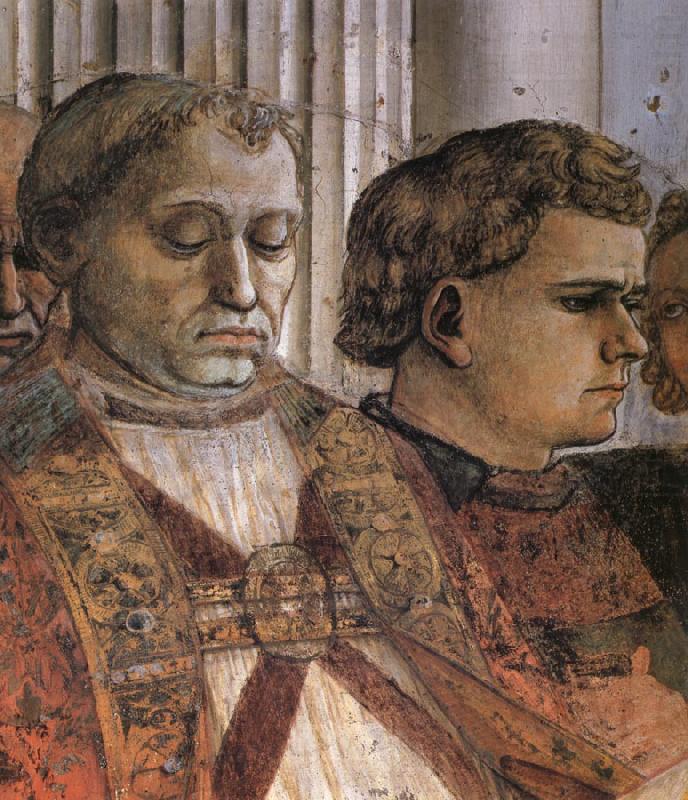 Details of The Celebration of the Relics of St Stephen and Part of the Martyrdom of St Stefano, Fra Filippo Lippi